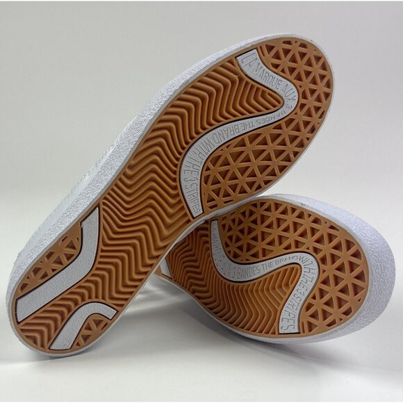 Adidas Lucas Puig Mens 8 White Low Skateboarding Shoes Sneakers Leather HP9753 - Picture 8 of 10